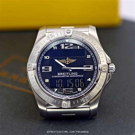 preowned breitling watches|pre owned Breitling aerospace.